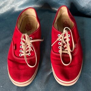 Red Vans